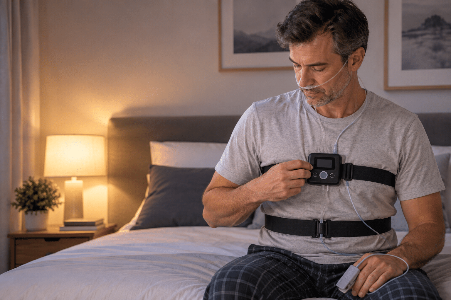  Estudio del sueño en casa con Nox T3: cómo se diagnostica la apnea del sueño sin pasar la noche en el hospital